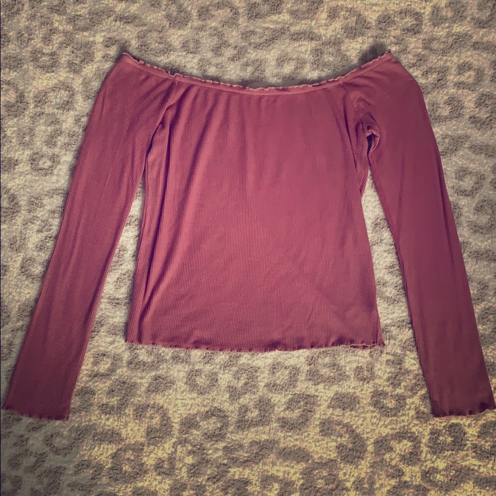 American Eagle Outfitters off the shoulder top